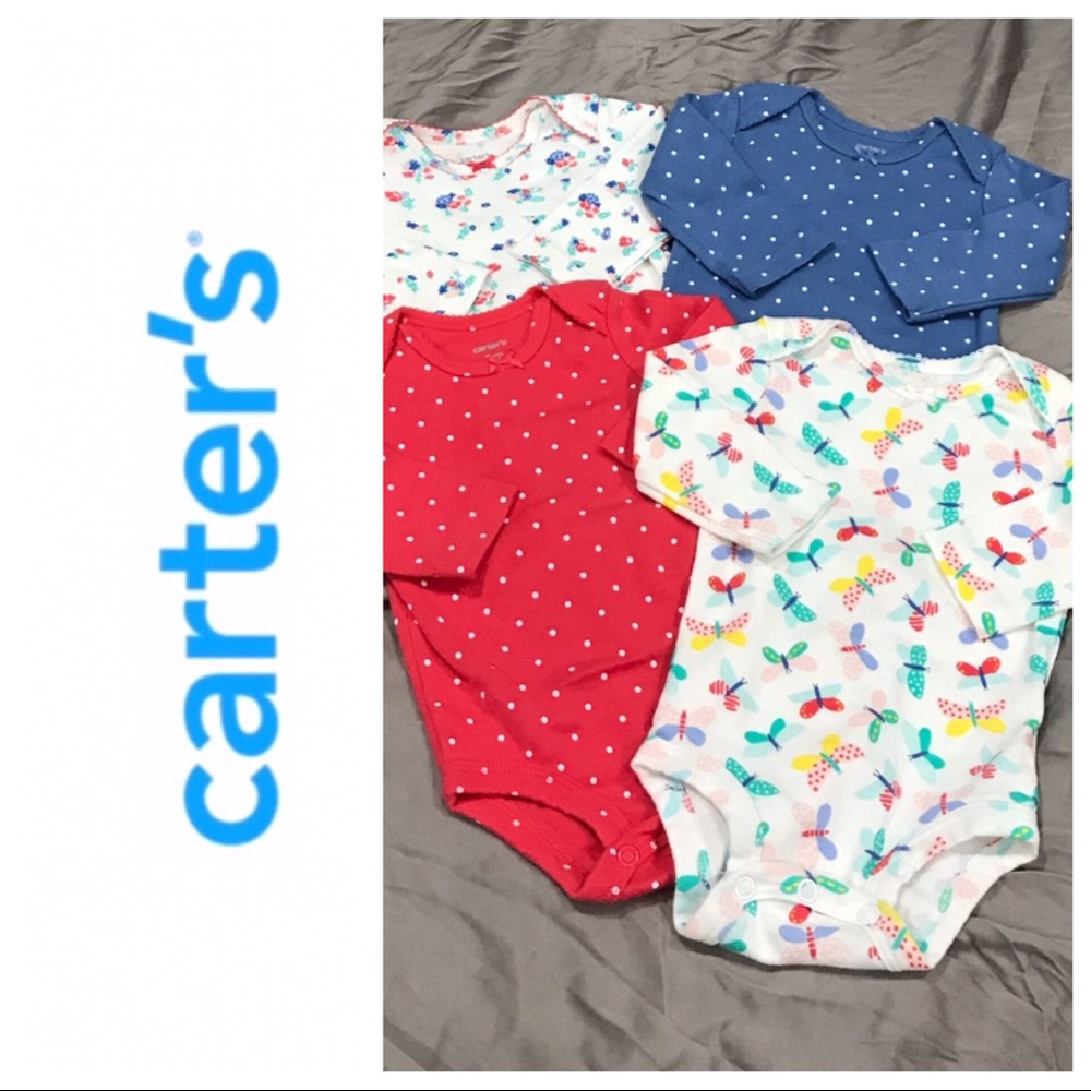 🔴SOLD🔴 Carter’s Long Sleeve Bodysuit Set